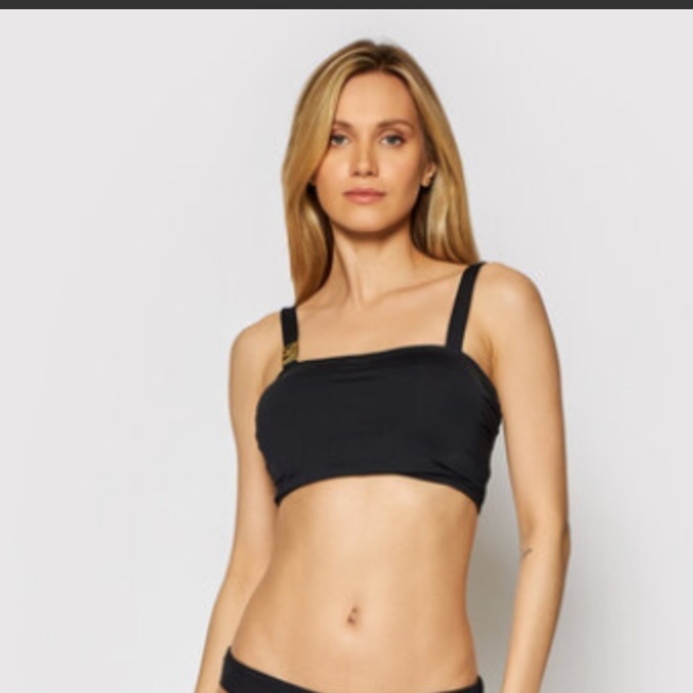 Michael Kors bikini top dark blue Nwt